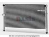 MAZDA GA5R61480AB Condenser, air conditioning